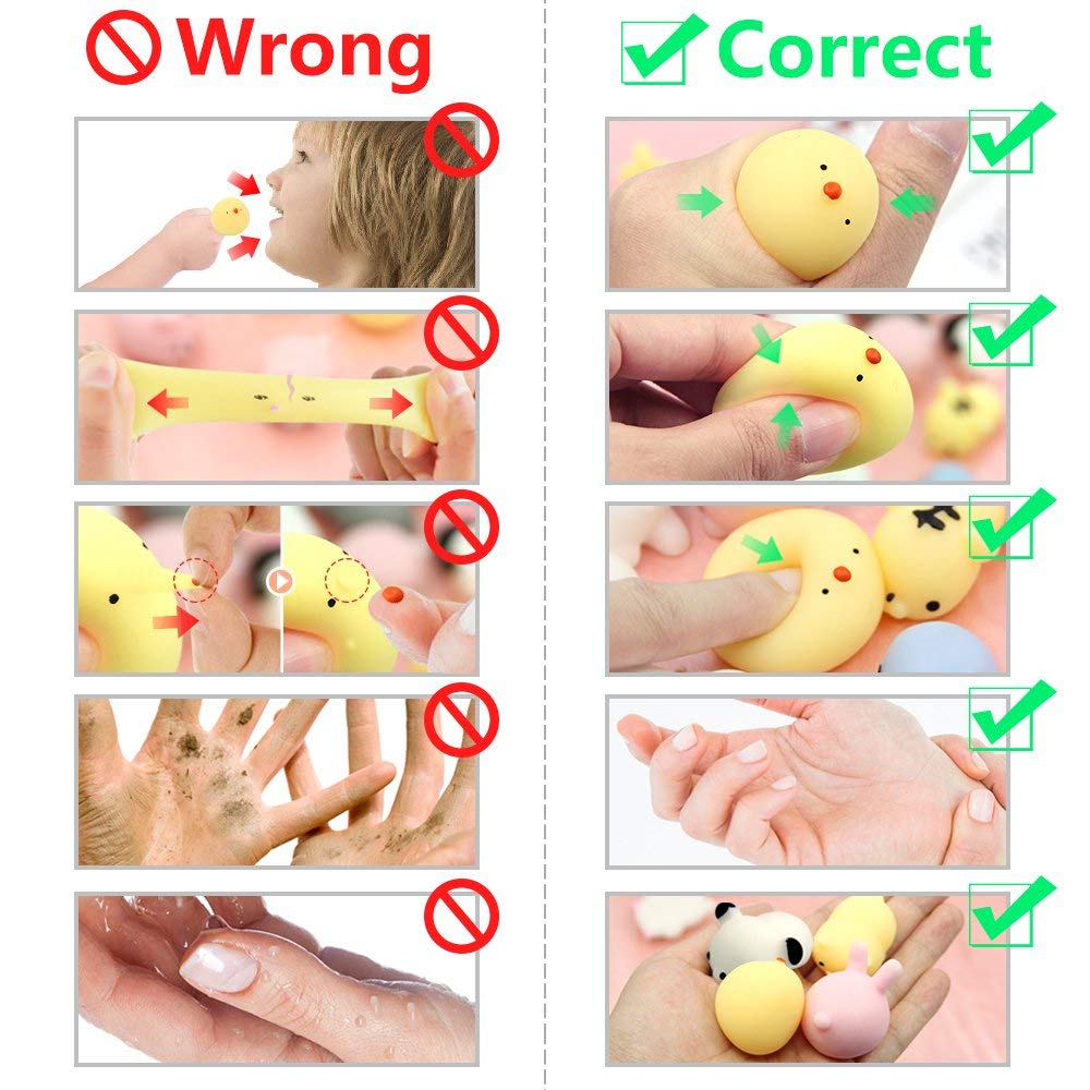 SEKEAHU Mochi Squishys Toys, Christmas Party Favors 25pcs Mini Kawaii Squishies, Stocking Stuffers for Kids Teens Adults, Treasure Box Toys for Classroom Supplies, Birthday Gifts for Kids Boys Girls