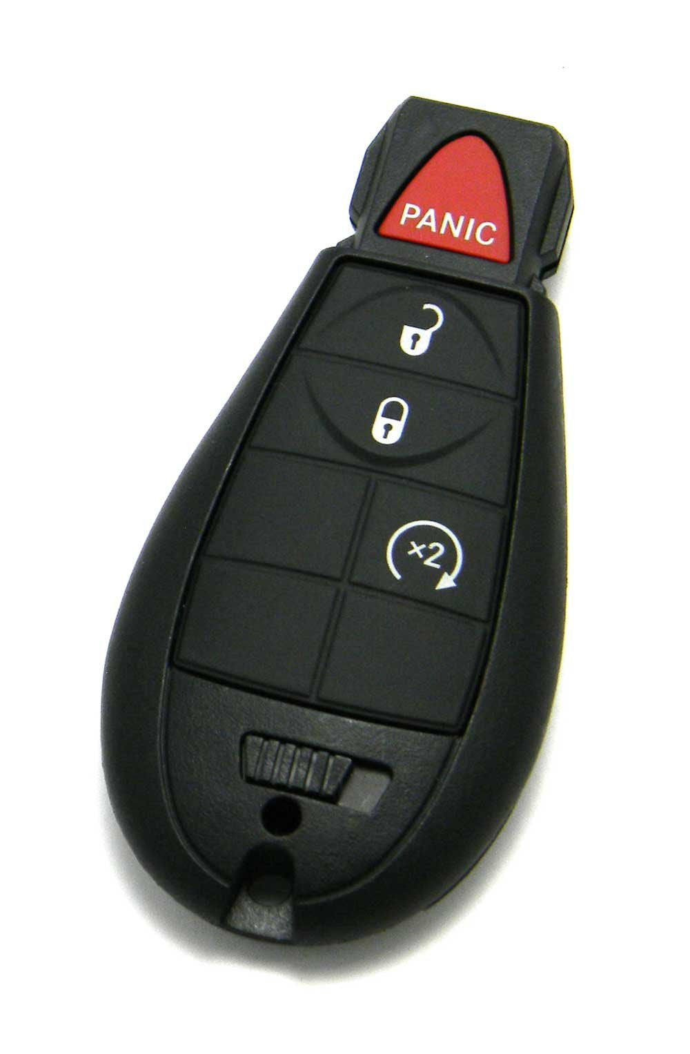 Mopar OEM Dodge Keyless Entry Remote Fob 4-Button Fobik Smart Key (FCC ID: GQ4-53T / P/N: 56046955)