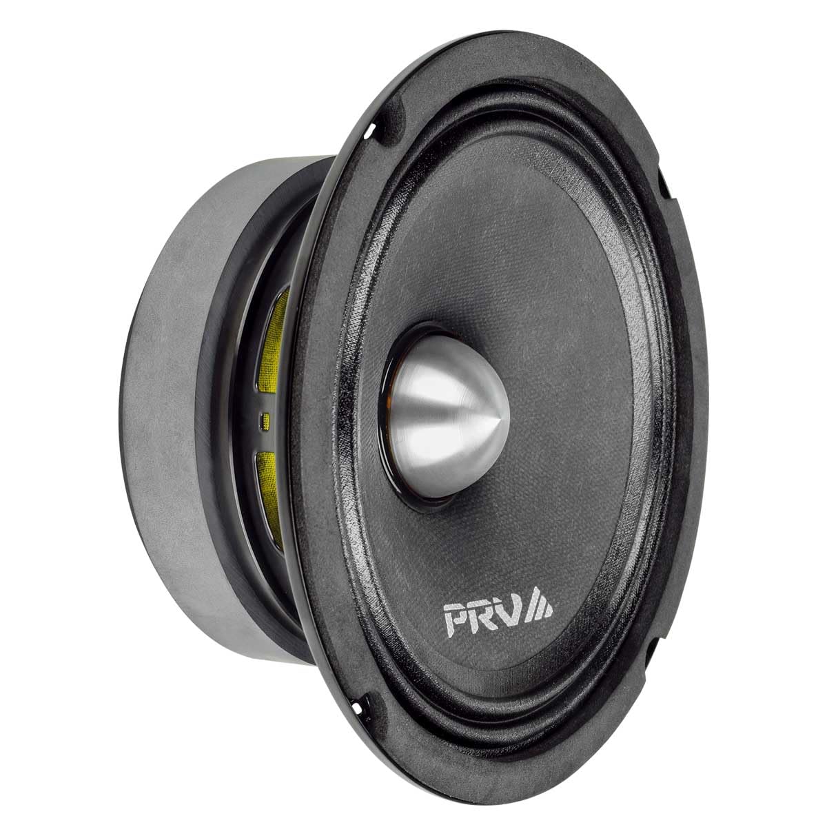 PRV AUDIO 6.5 Inch Midrange Bullet Speaker 6MR400-4 Bullet, 4 Ohm 400 Watts High Performance Car Audio Loudspeaker High Output Sound (Single)