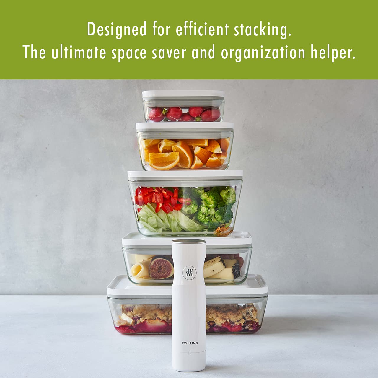 ZWILLING Fresh & Save Vacuum Fridge Glass Container