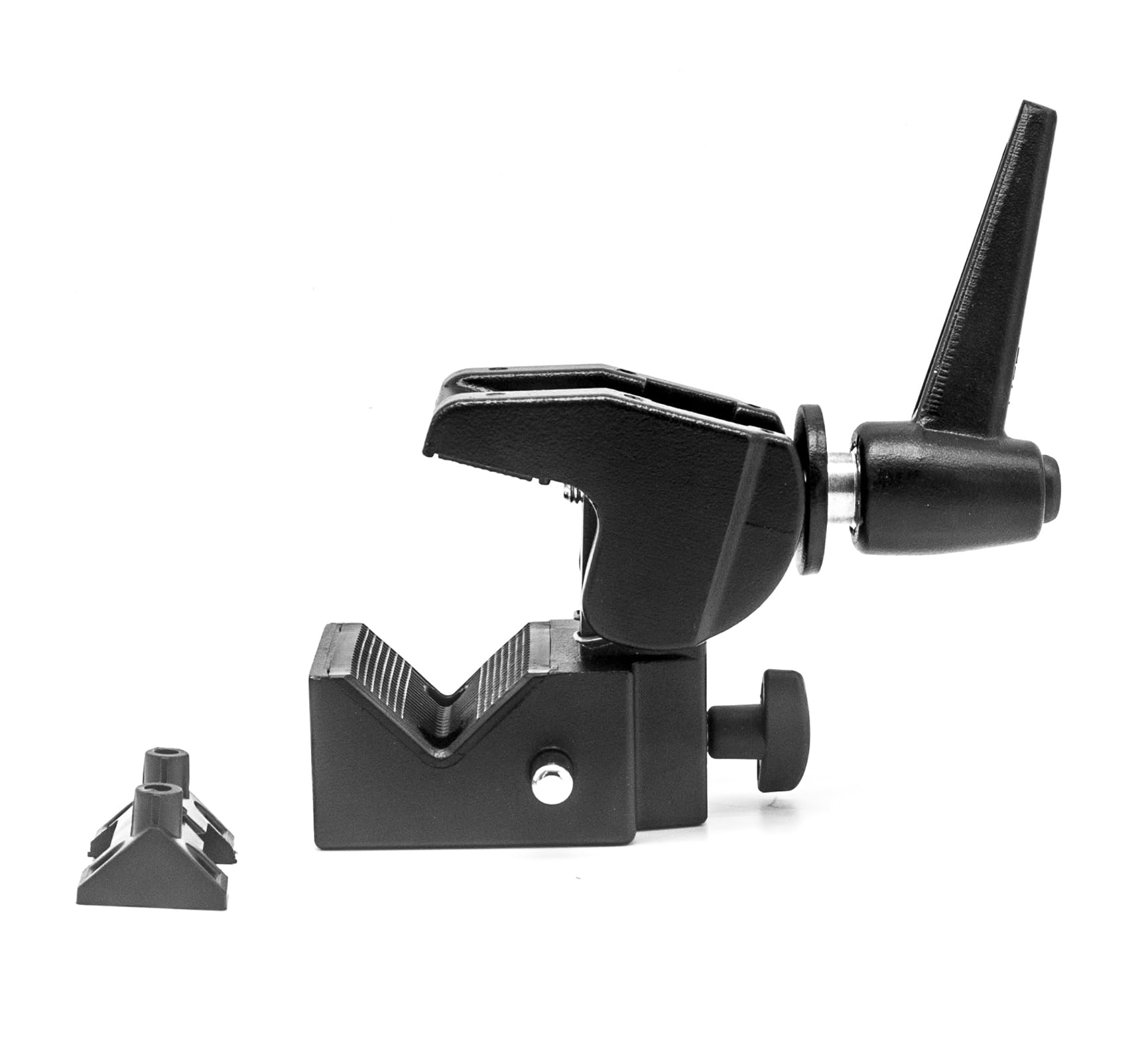 PHOCUS Super Clamp with Standard 5/8" Stud for Photography Studio Video Camera Lighting, Max Load 33lb /15kg, for Round Pipe and Flat Surface