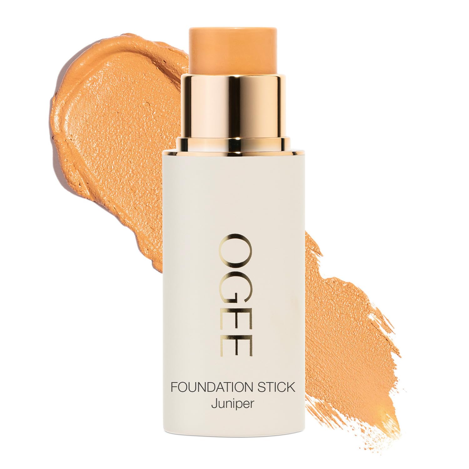 Ogee Sculpted Complexion Foundation Stick (Juniper 3.25W - Medium Light Tan, Olive Undertones) Full Coverage Foundation Makeup - Instantly Balance & Even Complexion - 70% Organic Ingredients