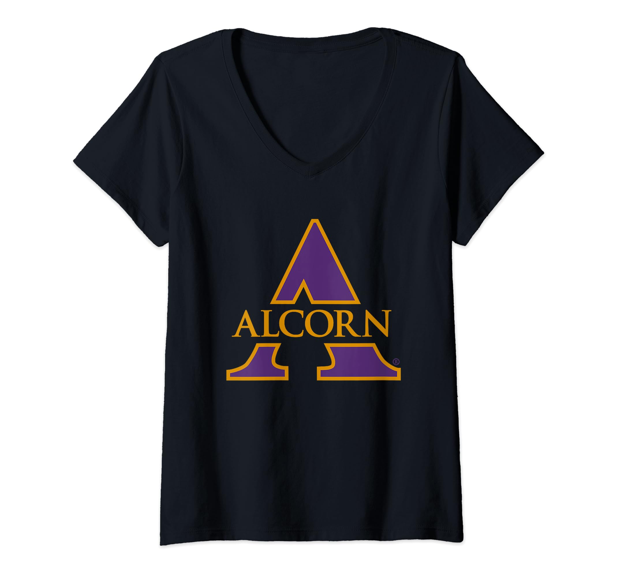 Alcorn State Braves Icon Officially Licensed V-Neck T-Shirt