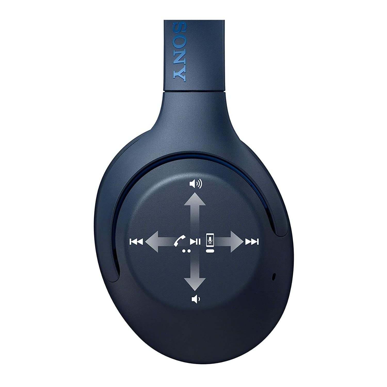 Sony WHXB900N Noise Cancelling Headphones, Wireless Bluetooth Over the Ear Headset - Blue (Amazon Exclusive)