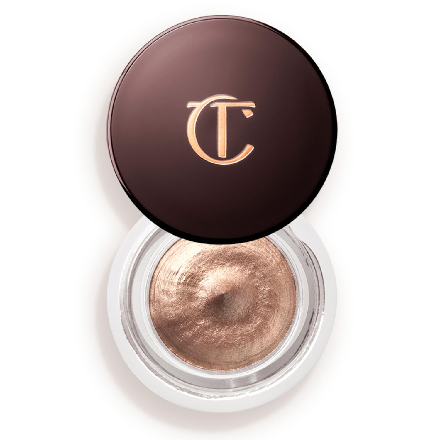 Charlotte Tilbury Eyes to Mesmerize Cream Eyeshadow - Long-Lasting Single Eyeshadow - Water-Infused Metallic Formula with Vitamin E for Crease-Resistant Wear - Champagne (Jean)