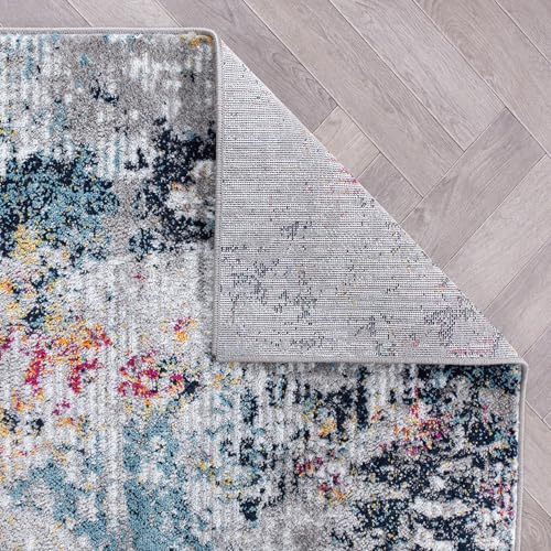 Rugshop Modern Abstract Whispers Ideal for Living Room,Bedroom,Kitchen Area Rug 2' x 3' Multi