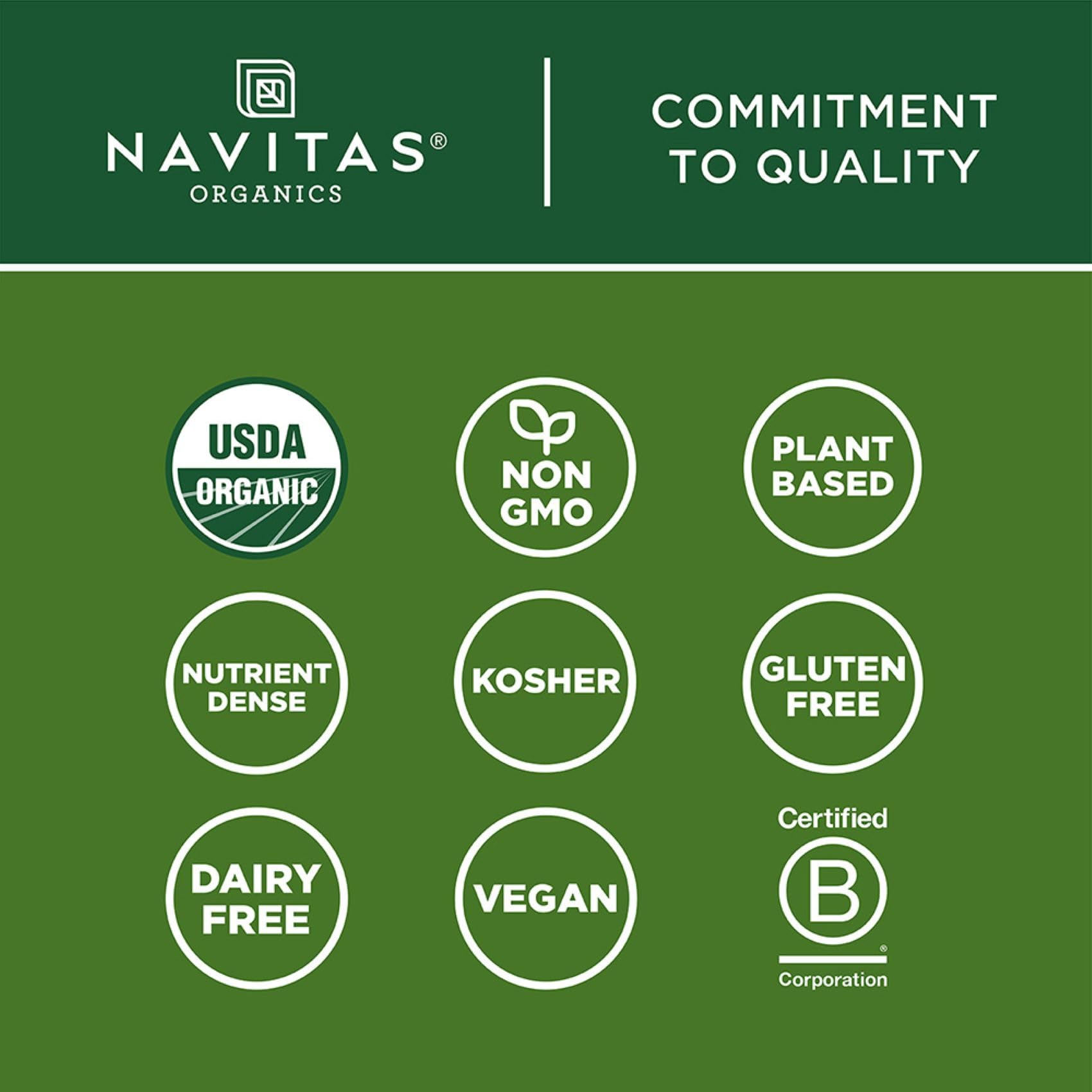 Navitas Organics Turmeric Powder, 8 oz. Bag, 45 Servings — Organic, Non-GMO, Gluten-Free…