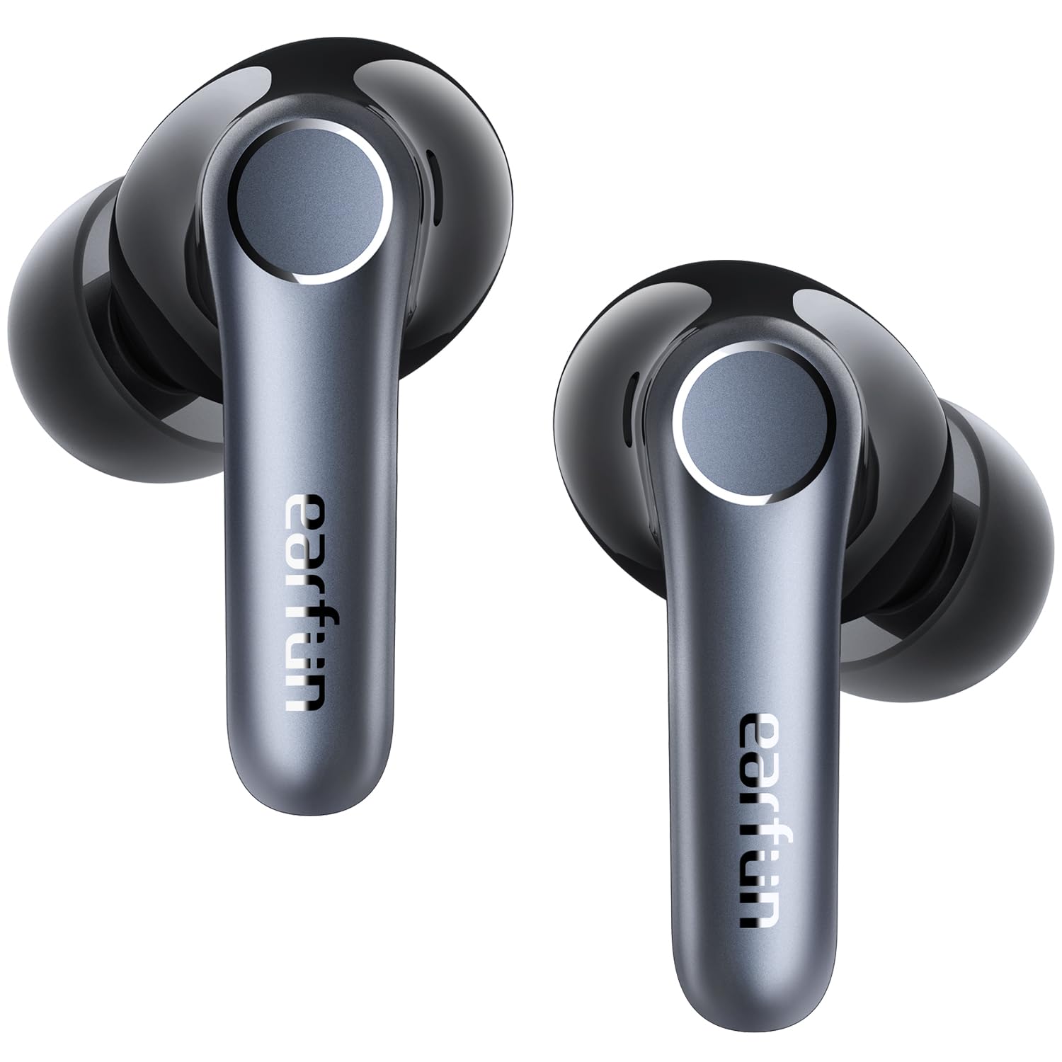 EarFun Air Pro 4 Adaptive Hybrid Noise Canceling Wireless Earbuds, Qualcomm Snapdragon Sound, aptX™ Lossless, 6 Mics AI CVC 8.0 Call, LDAC Hi-Res Audio, 52H Playtime, Bluetooth 5.4, in-Ear Detection