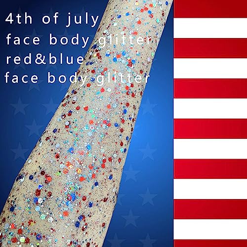 MEICOLY Light Blue Body Glitter,Mermaid Princess Face Glitter Gel,Ice Blue Glitter Face Paint for Halloween,Frozen Birthday Party Decorations,Chunky Glitter for Eye Lip Hair,Festival Rave Glitter Gel