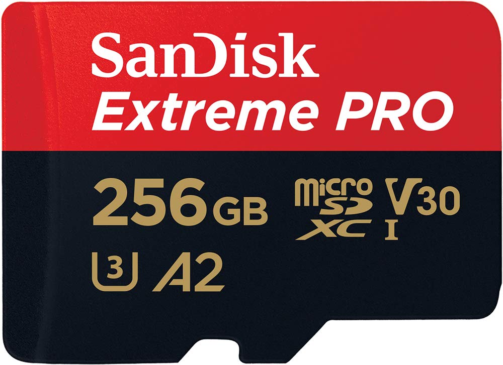SanDisk Extreme PRO 256 GB Class 3/UHS-I (U3) V30 microSDXC