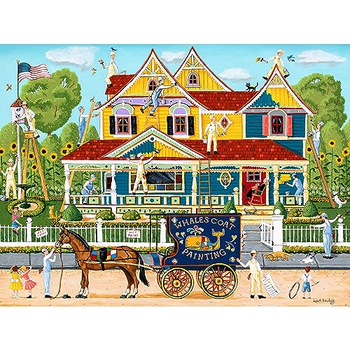 RoseArt - Puzzle Collector - Painted Lady - 500 Piece Jigsaw Puzzle for Adults