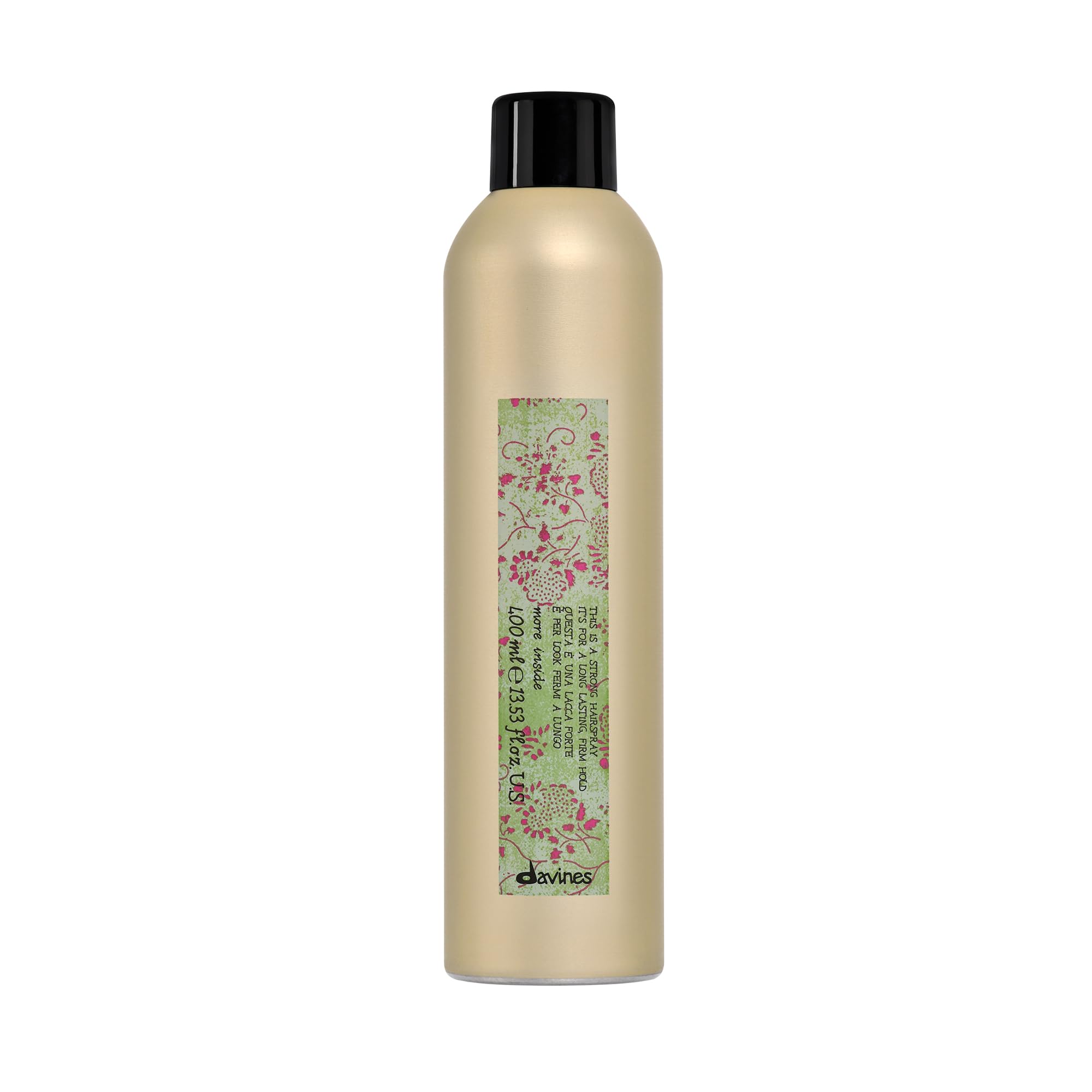 Davines This Is A Strong Hairspray | Humidity Control + Flexible Hold for All Day- Spray for All Weather + Hair Types, 12 Ounce