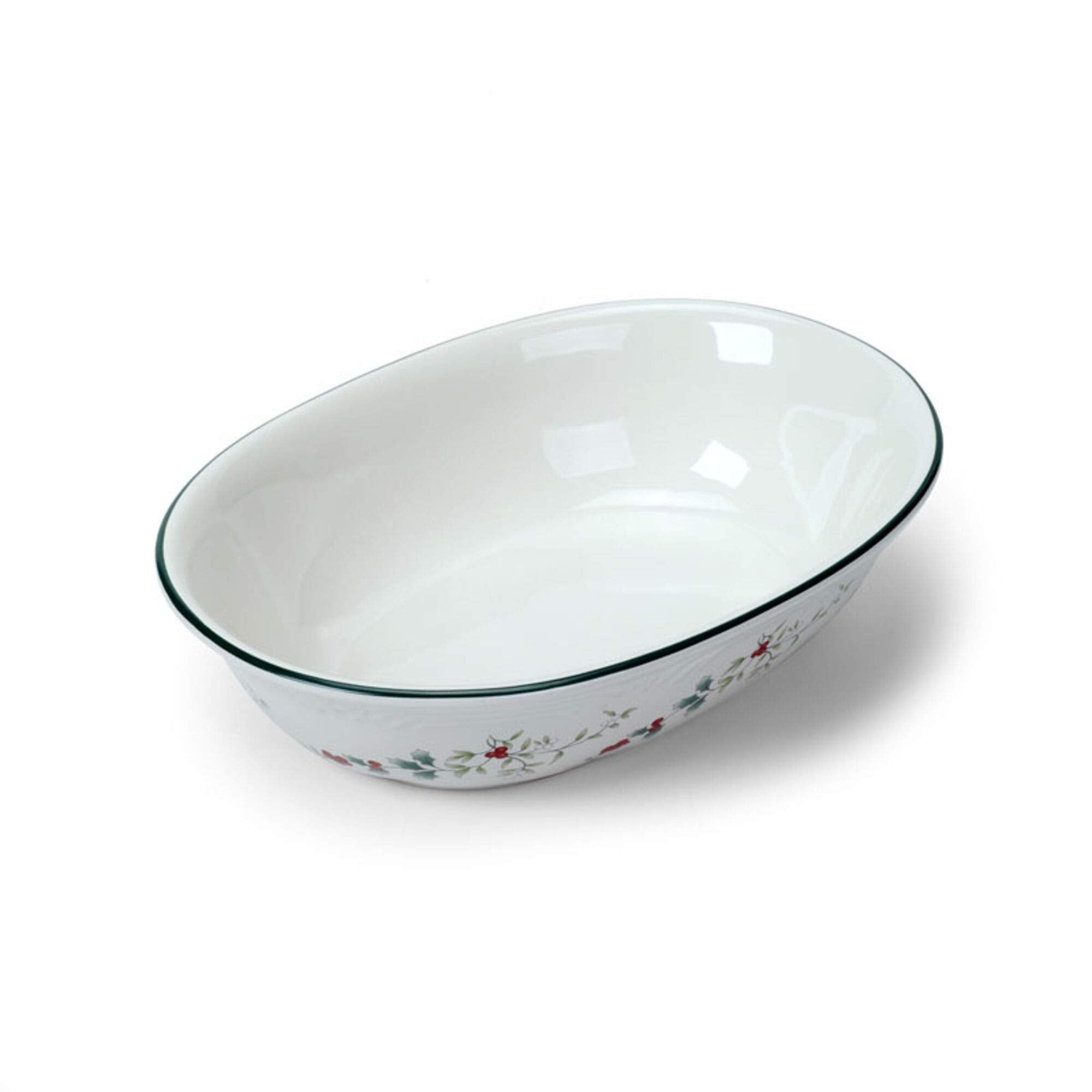 Pfaltzgraff Winterberry Oval Vegetable Bowl, 1.5 quart, Assorted