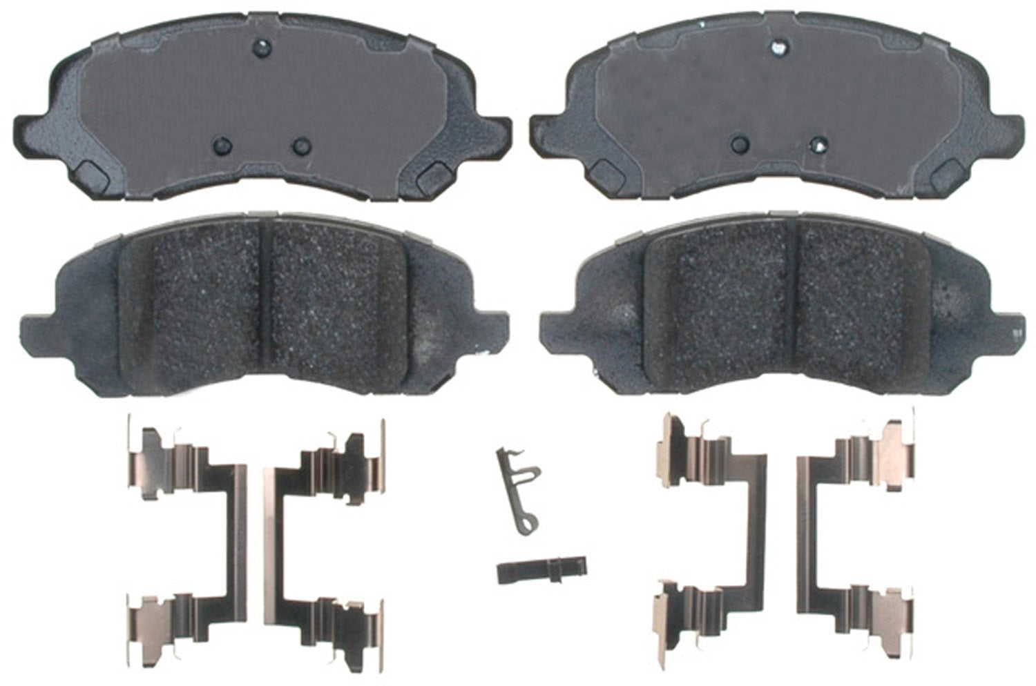 ACDelco Gold 17D1285CH (19203667) Ceramic Front Disc Brake Pad Set