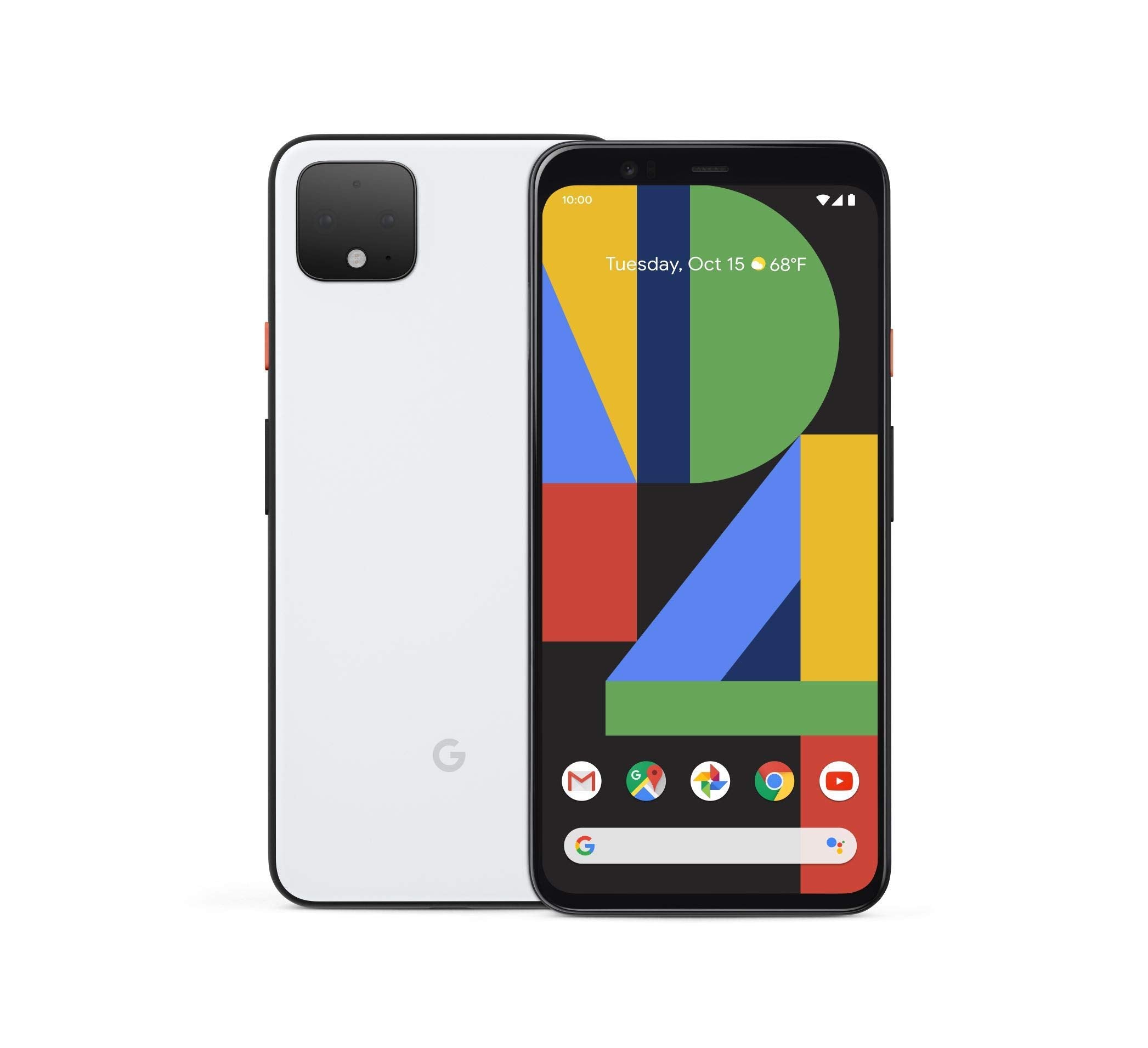 Google Pixel 4 - Clearly White 128GB - Unlocked (Renewed)