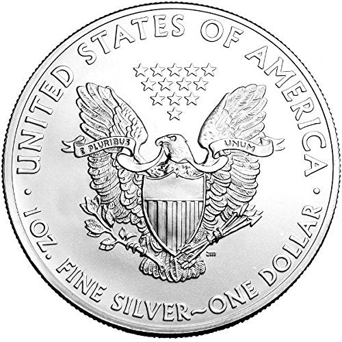 1989 - American Silver Eagle .999 Fine Silver with Our Certificate of Authenticity Dollar Uncirculated