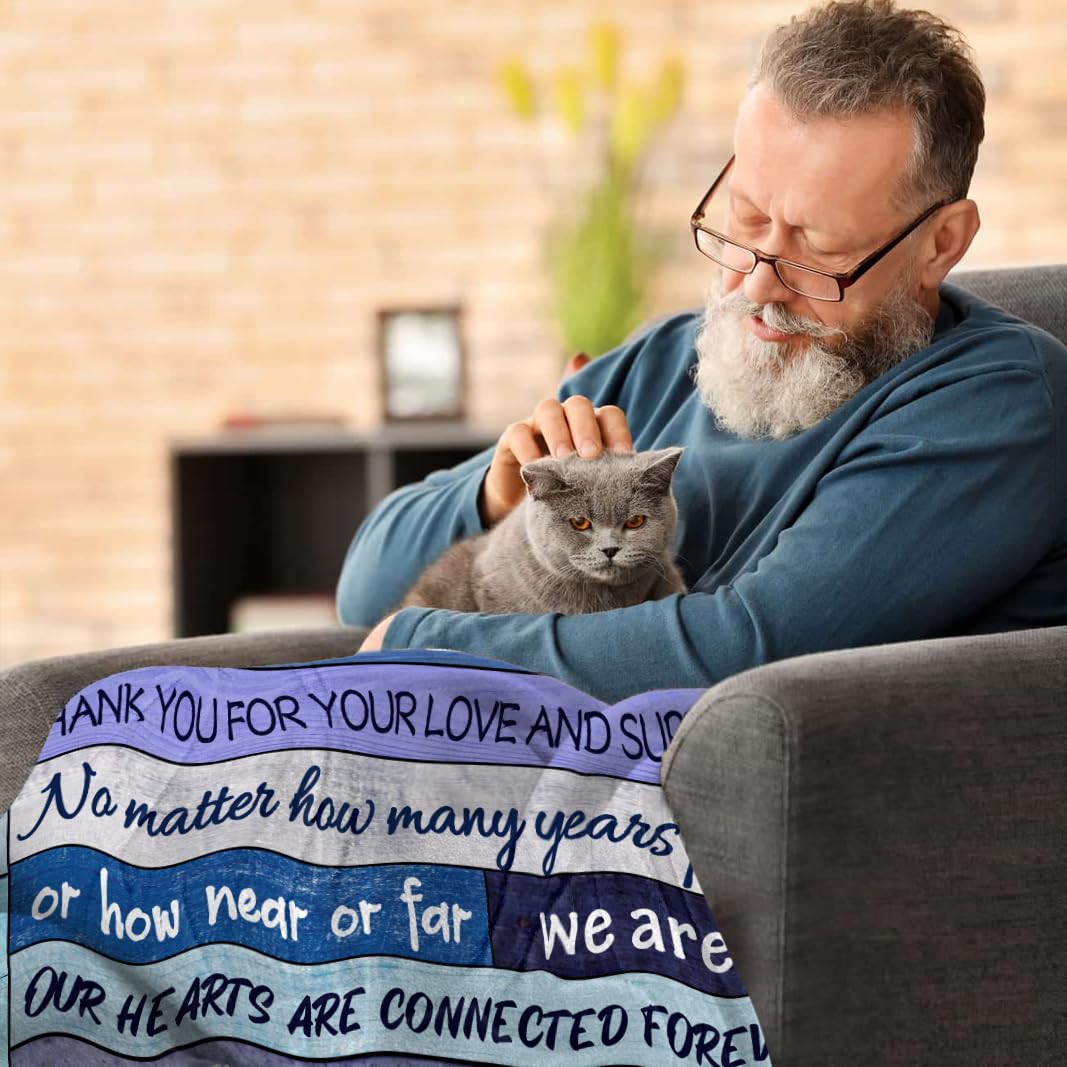 AJIIUSV Grandpa Gifts, Gifts for Grandpa from Granddaughter Grandson, Grandpa Gifts for Birthday, Fathers Day Christmas Thanksgiving Gifts for Grandpa Throw Blankets 50"x60"