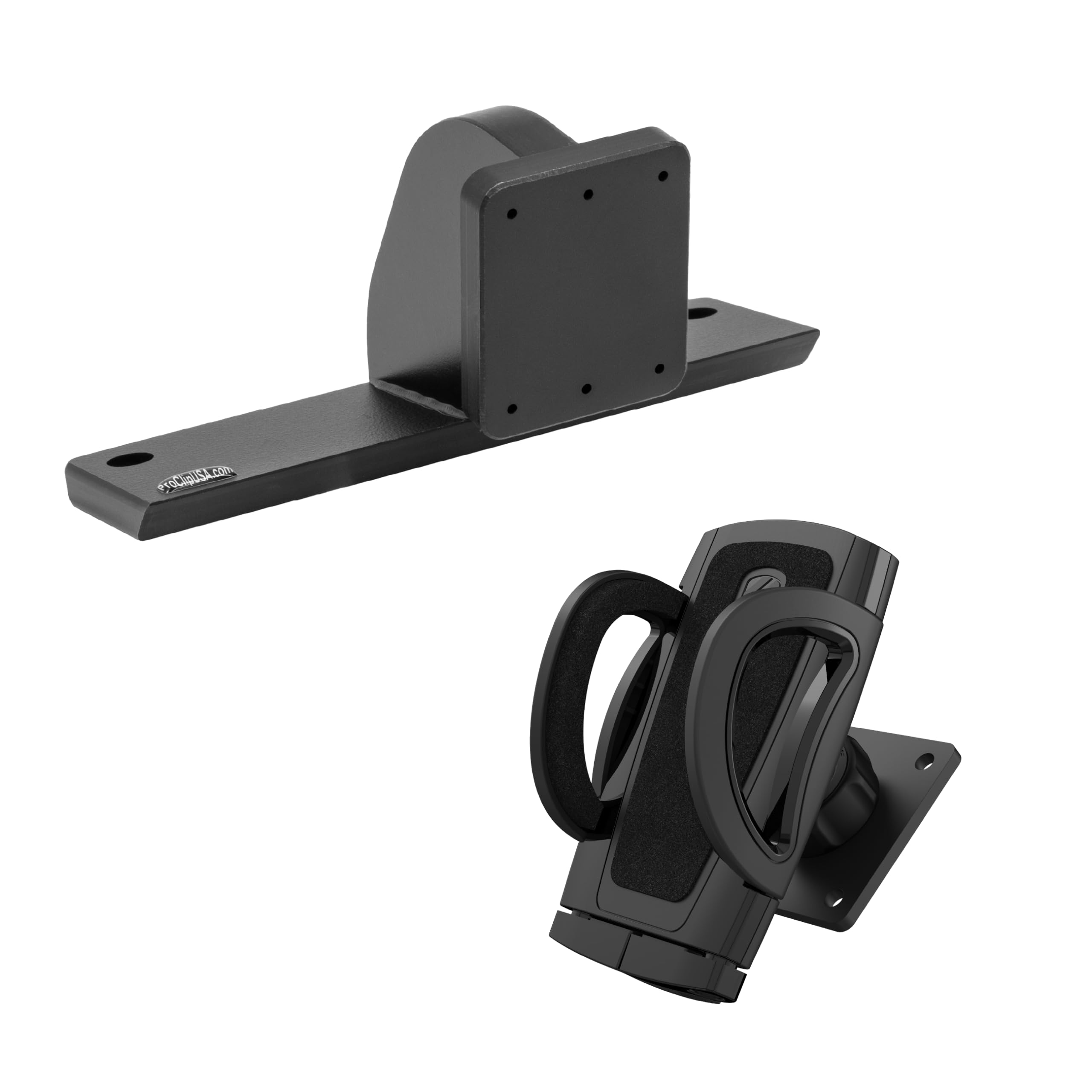 Scosche ProClip Center Dash Mount Compatible with 2013-2018 Dodge Ram Trucks with StuckUp Universal Phone Mount Bundle