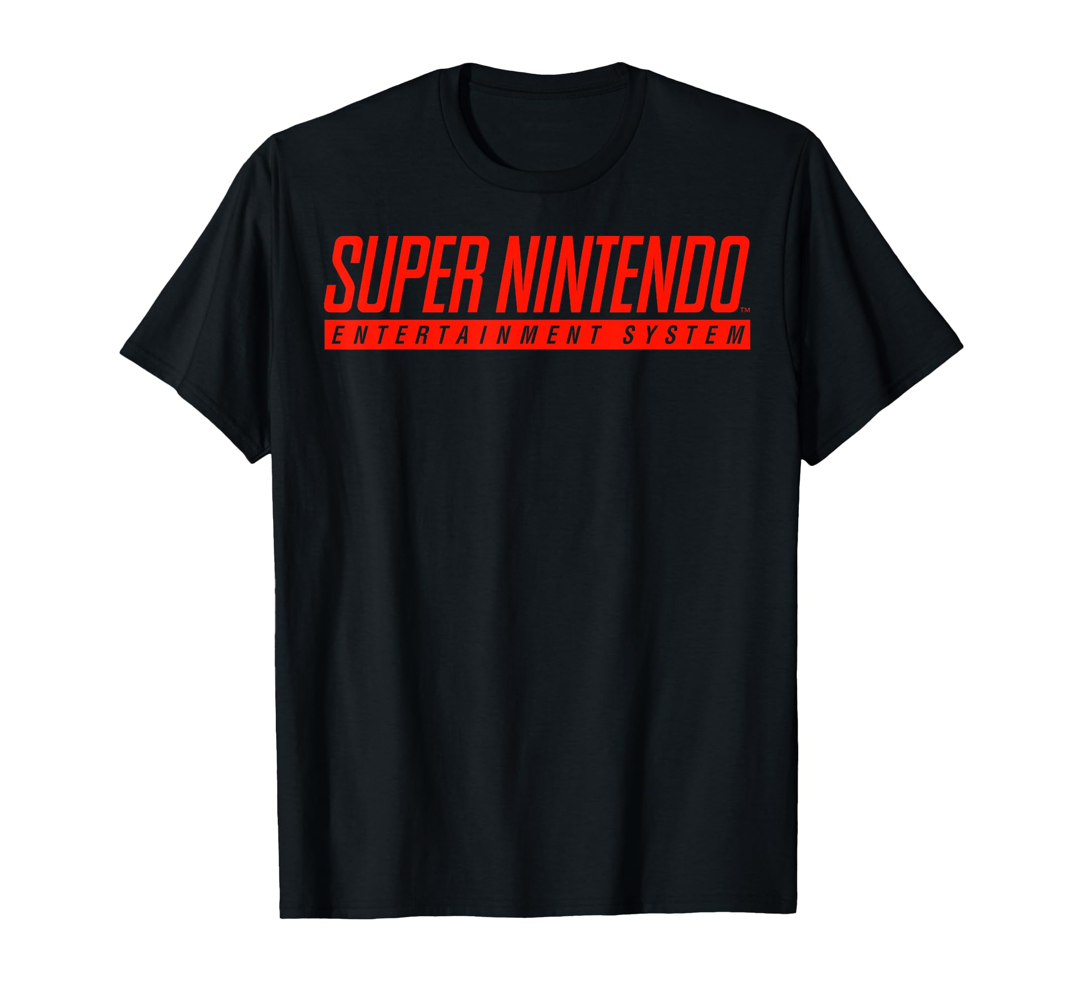 Super Nintendo Entertainment System Classic Logo T-Shirt