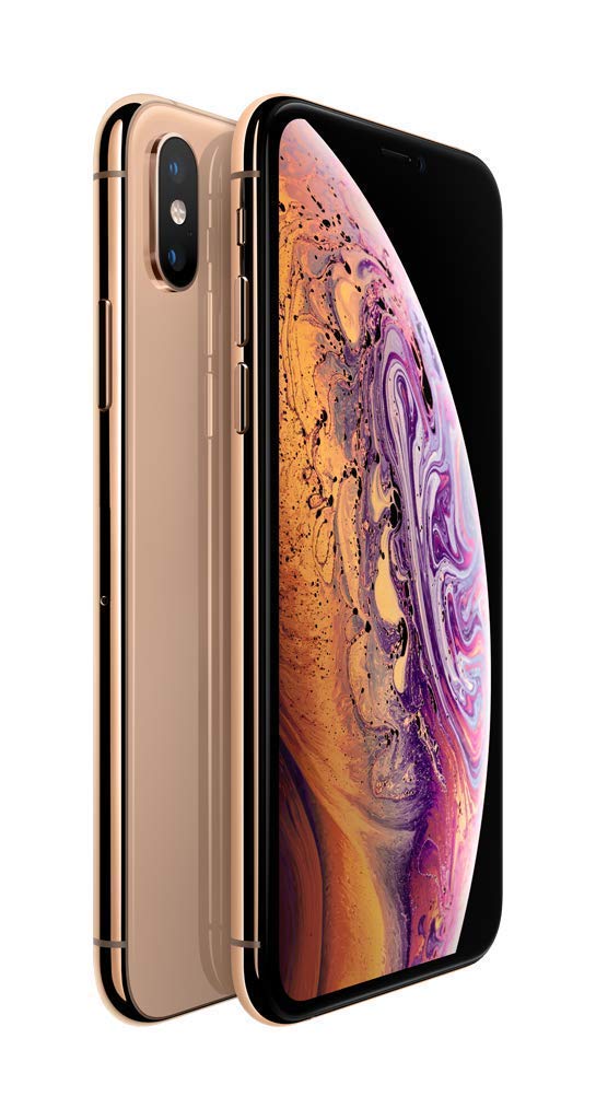 Apple iPhone XS, 64GB, Gold - Fully Unlocked (Renewed)