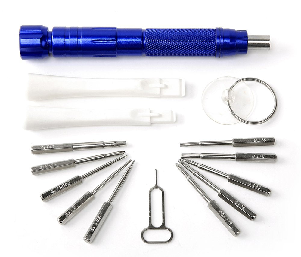 WORKPRO W021184 Smart Phone Tool Repair Kit, Aluminum Telescopic Screwdriver (Single Pack)