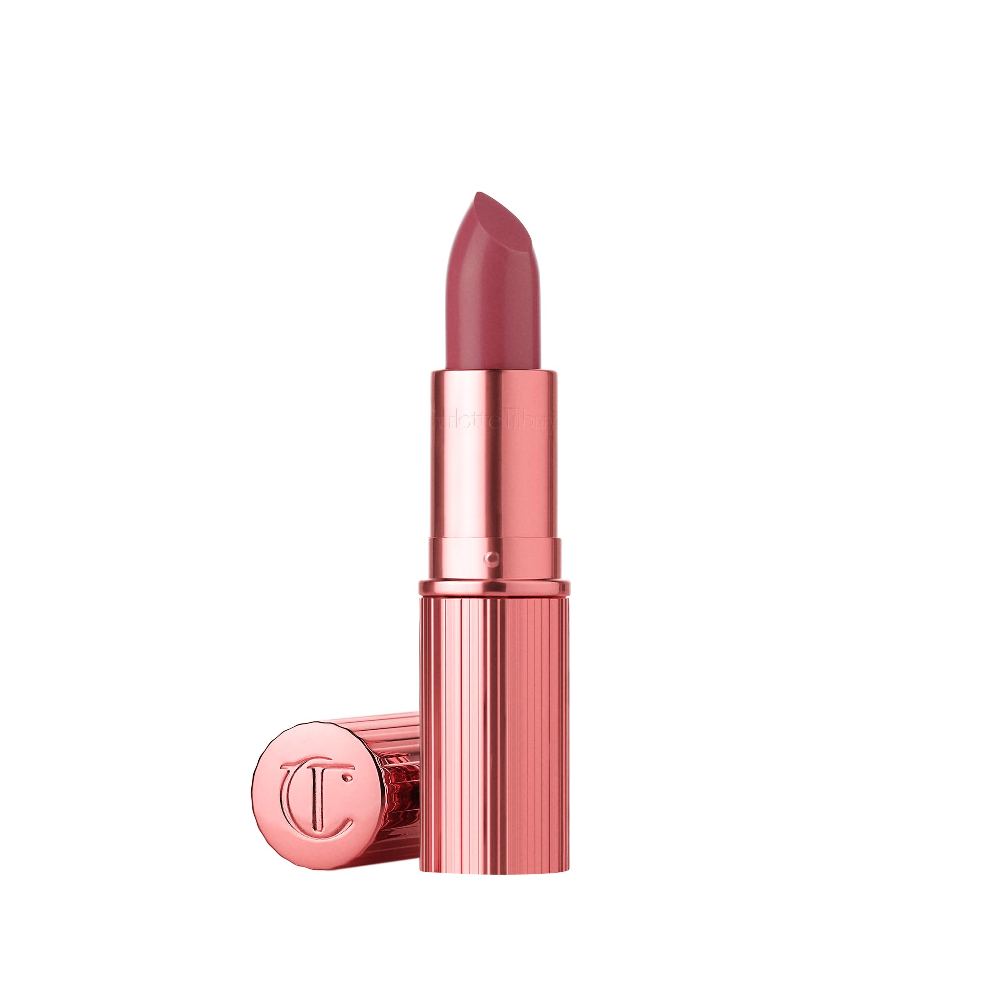 Charlotte Tilbury K.I.S.S.I.N.G Lipstick - Moisturizing & Hydrating Lipstick with Light-Diffusing Pigments for a Luminous Finish & Fuller-Looking Lips - 90's Pink
