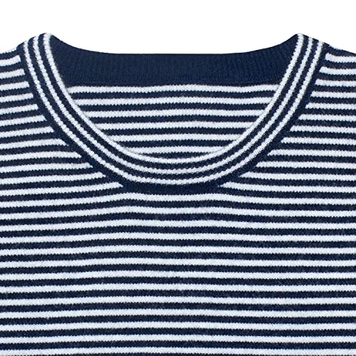 Gerber Baby and Toddler Boys Striped Sweater with Pocket, Blue, 12 Months