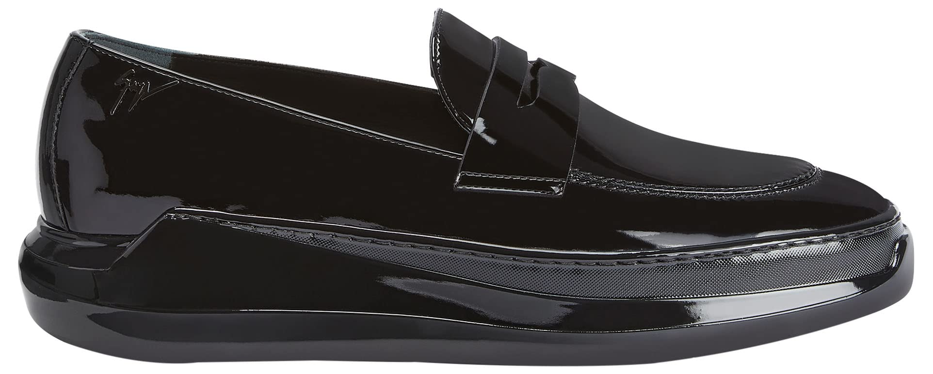 Giuseppe Zanotti, Conley Glam Loafers Fabric, 10, Black