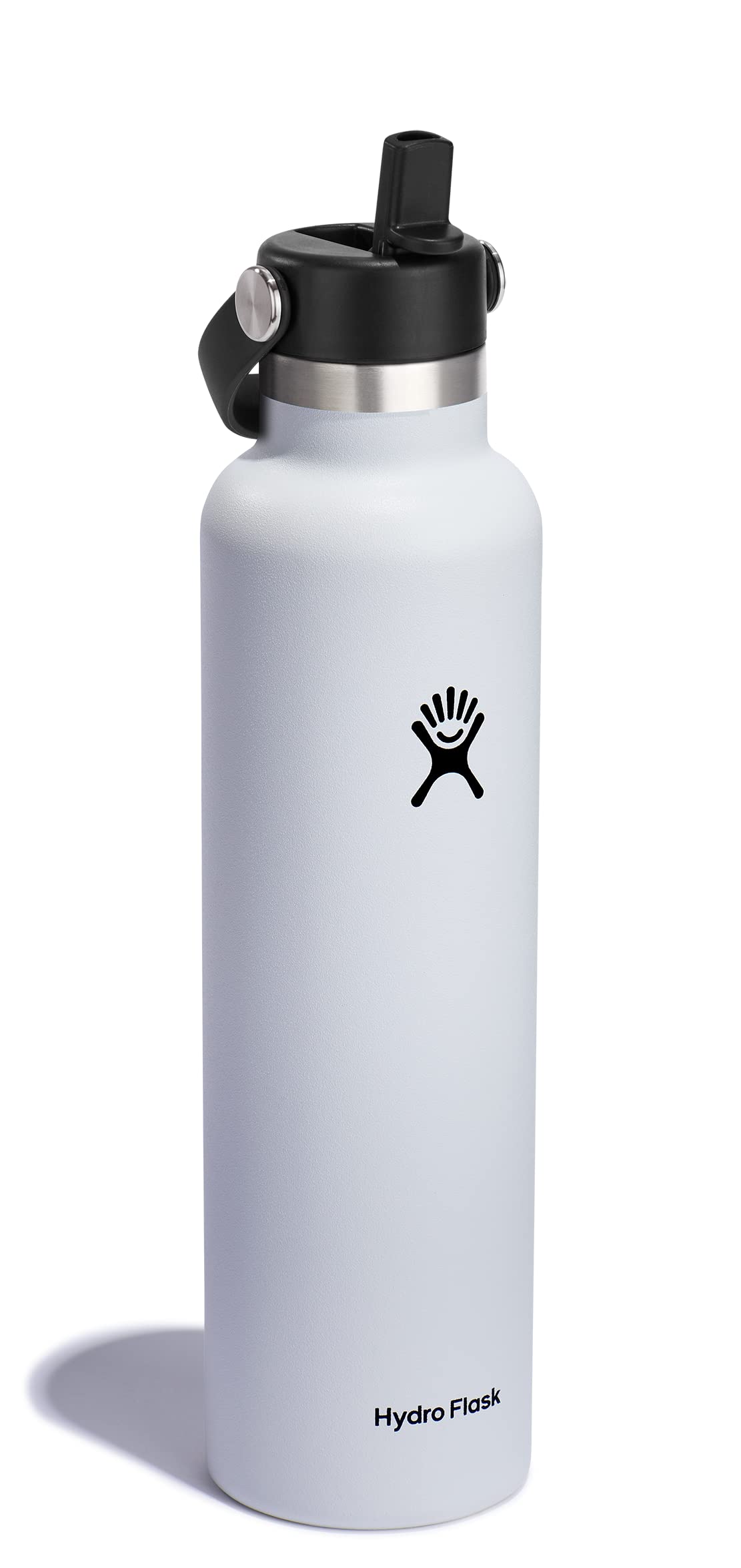 Hydro Flask Standard Flex Straw Cap White 24 Oz