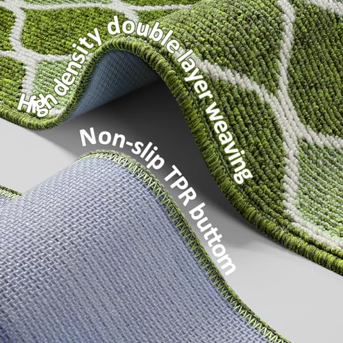 Villsure Kitchen Rugs and Mats, Non Skid Kitchen Runner Rug Absorbent Resist Dirt Kitchen Floor Mat Comfort Standing Mat Made of 100% Polypropylene Machine Washable,17.7"x47",Black