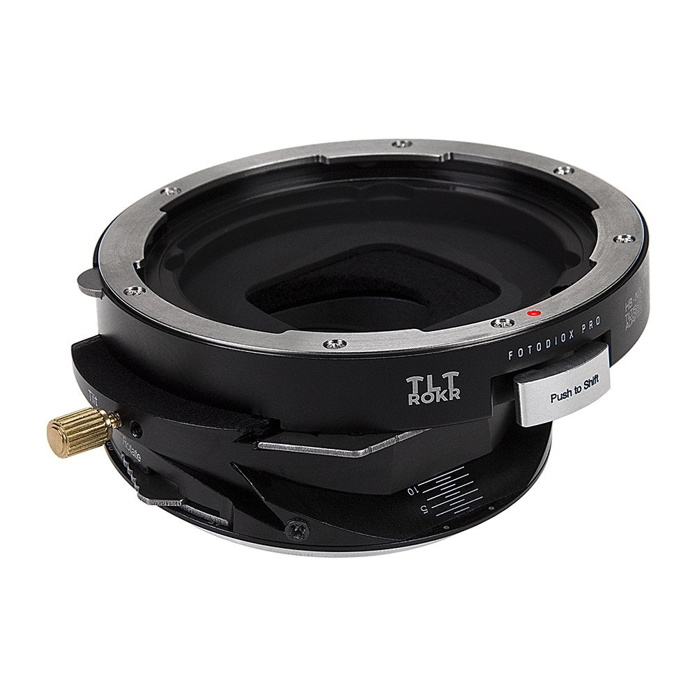 Fotodiox Pro TLT ROKR - Tilt/Shift Lens Mount Adapter for Hasselblad V-Mount SLR Lenses to Nikon F Mount SLR Camera Body