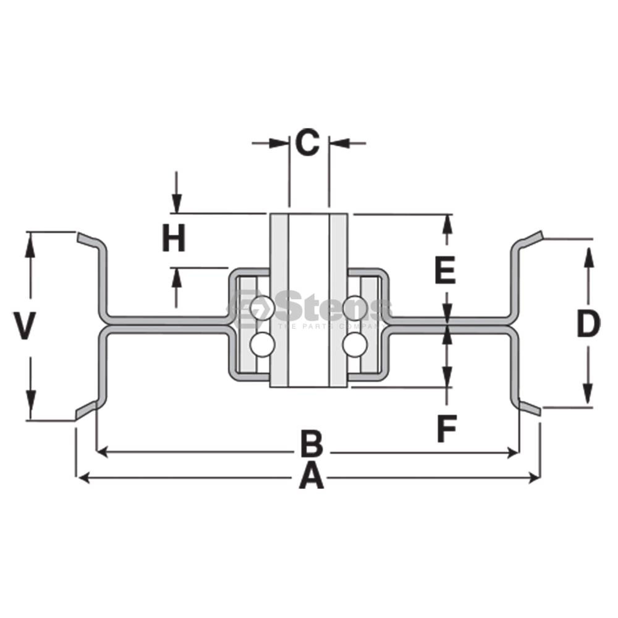 Stens 280-016 Flat Idler