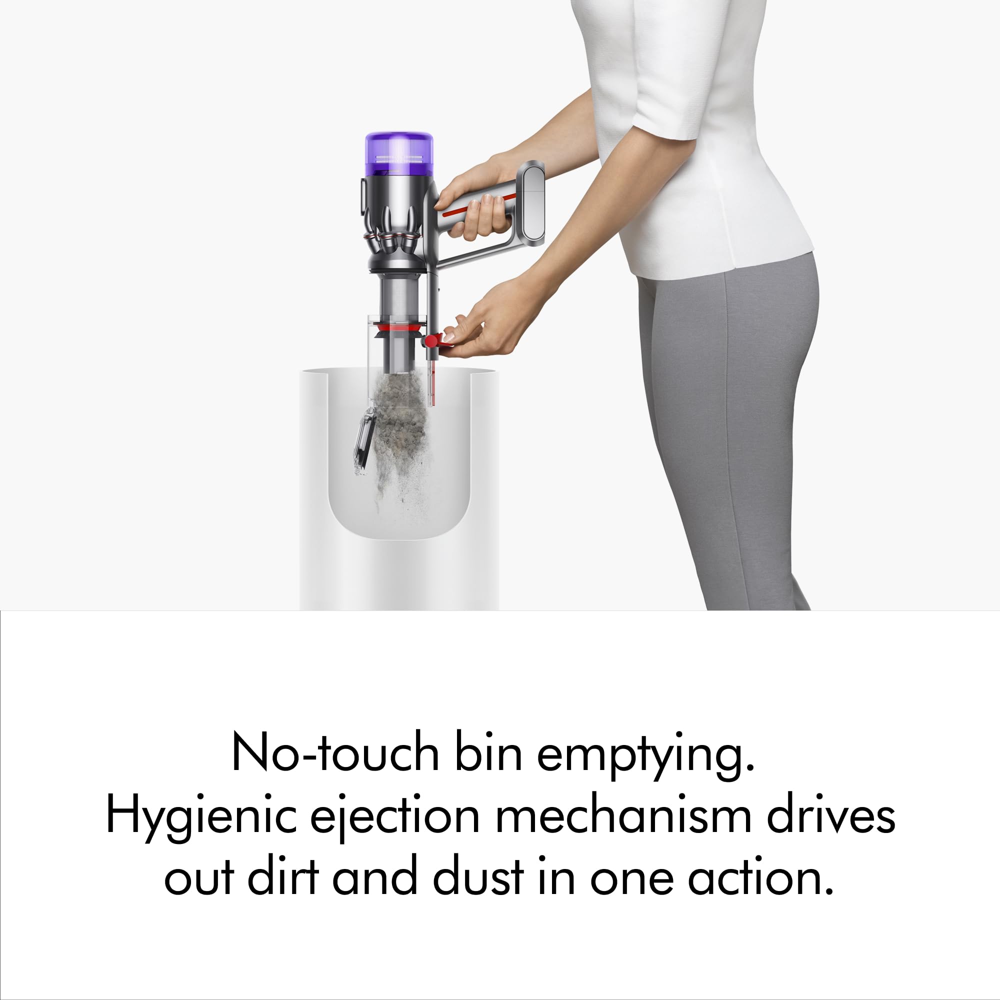 Dyson Humdinger Handheld Vacuum Cleaner, Silver, Small