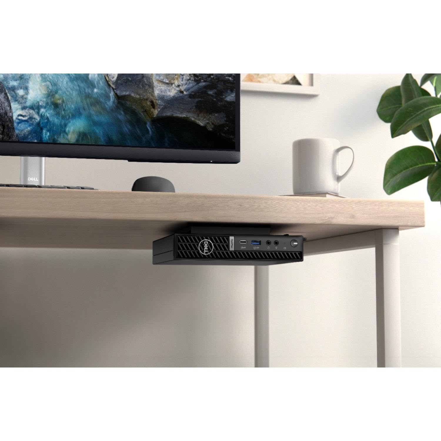 Dell OptiPlex 7010 Desktop Computer - Intel Core i5 13th Gen i5-13500T Tetradeca-core (14 Core) 1.60 GHz - 8 GB RAM DDR4 SDRAM - 256 GB M.2 PCI Express NVMe SSD - Micro PC - Black - W11P