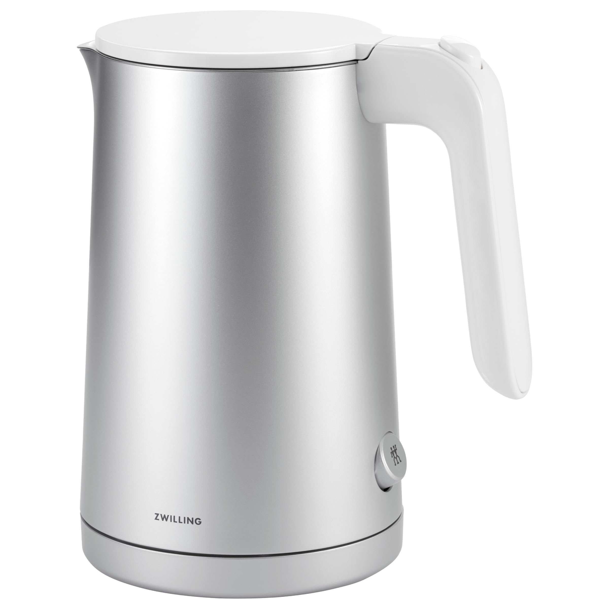 ZWILLING Enfinigy Cool Touch 1-Liter Electric Kettle, Cordless Tea Kettle & Hot Water - Silver