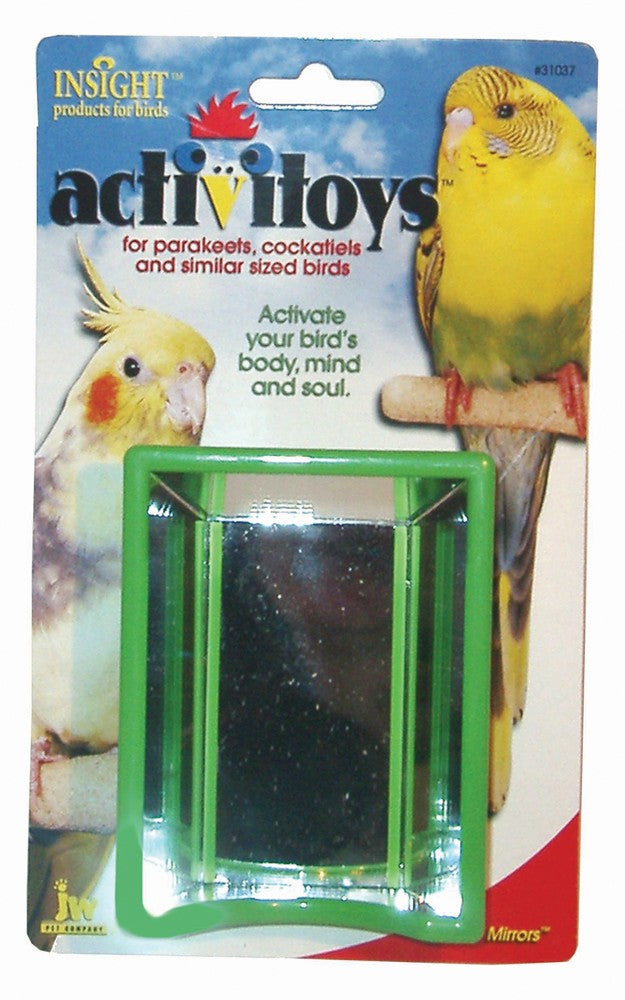 JW Pet ActiviToy Hall of Mirrors Bird Toy Assorted One Size