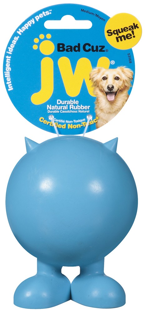 JW Pet Bad Cuz Dog Toy Assorted Medium