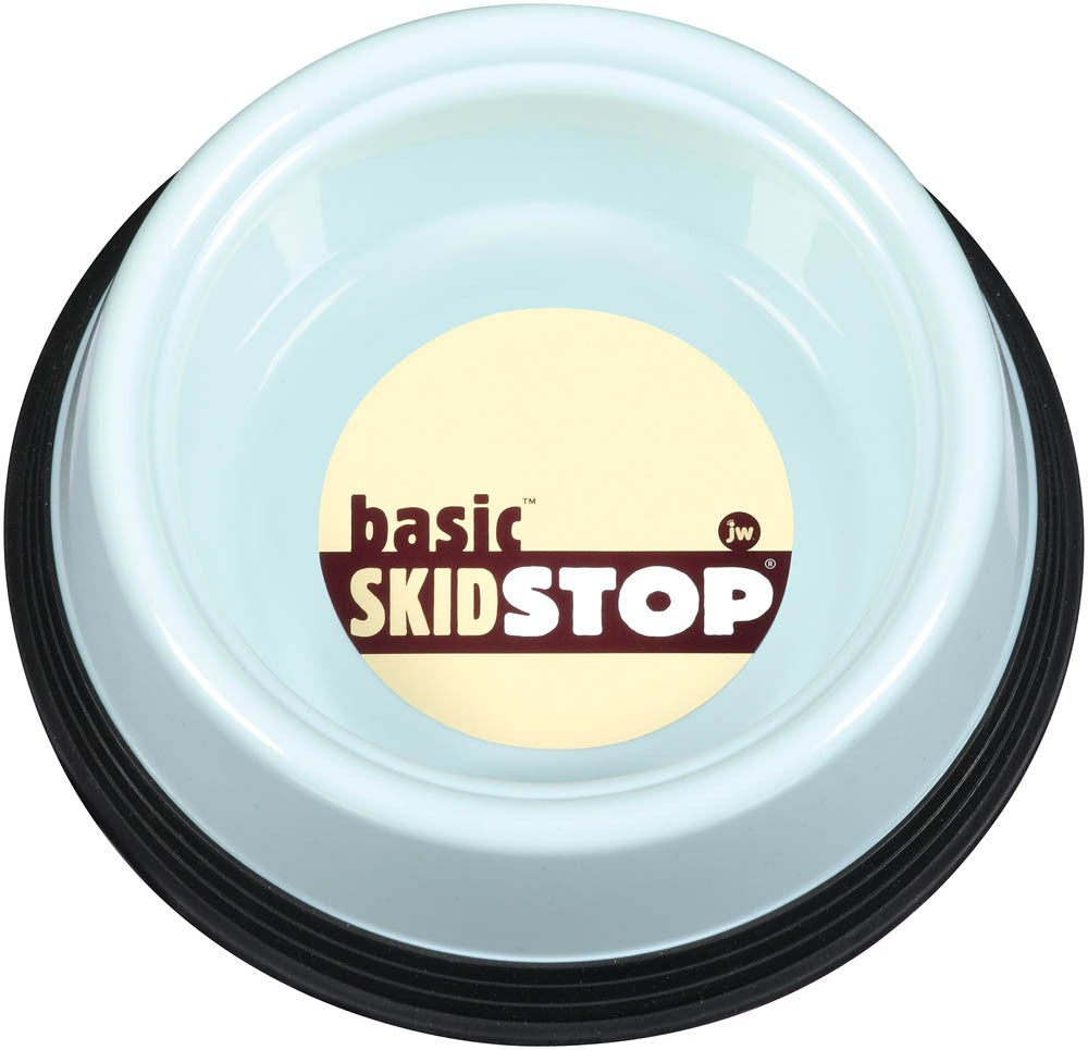 JW Pet Skid Stop Basic Dog Bowl Assorted Medium