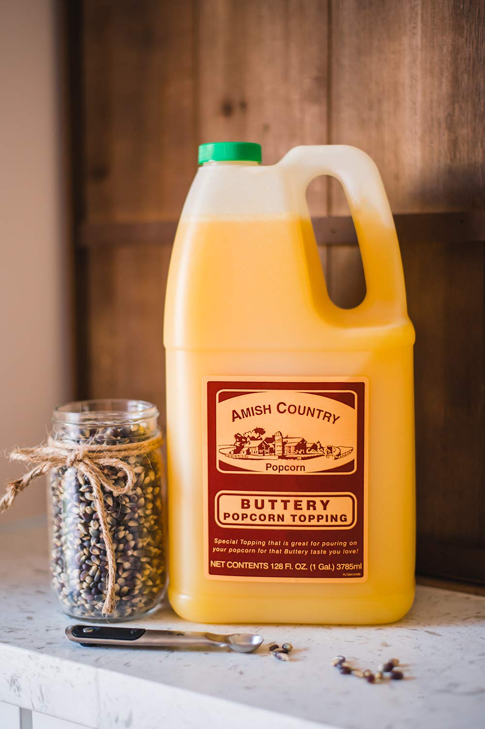 Amish Country Popcorn | Buttery Popcorn Topping - 1 Gallon