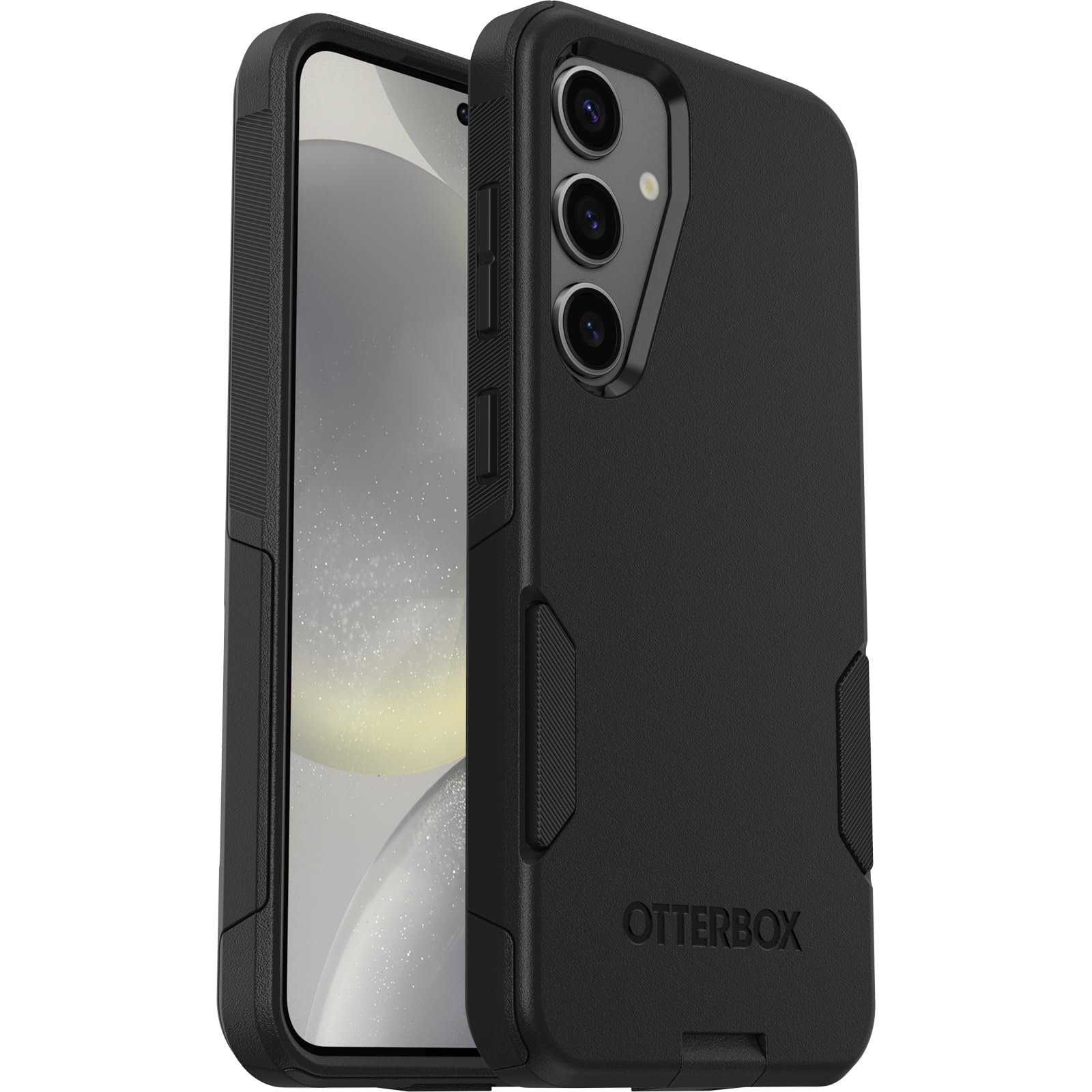 OtterBox Samsung Galaxy S24 Commuter Series Case - Single Unit Ships in Polybag, Ideal for Business Customers - Black, Slim & Tough, Pocket-Friendly, with Port Protection