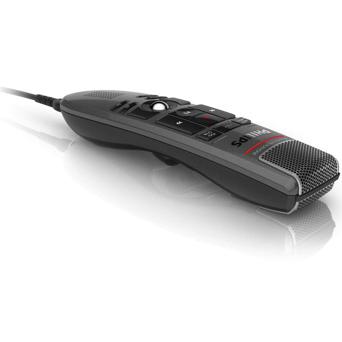 Philips SpeechMike Premium Dictation USB Microphone, Push-Button