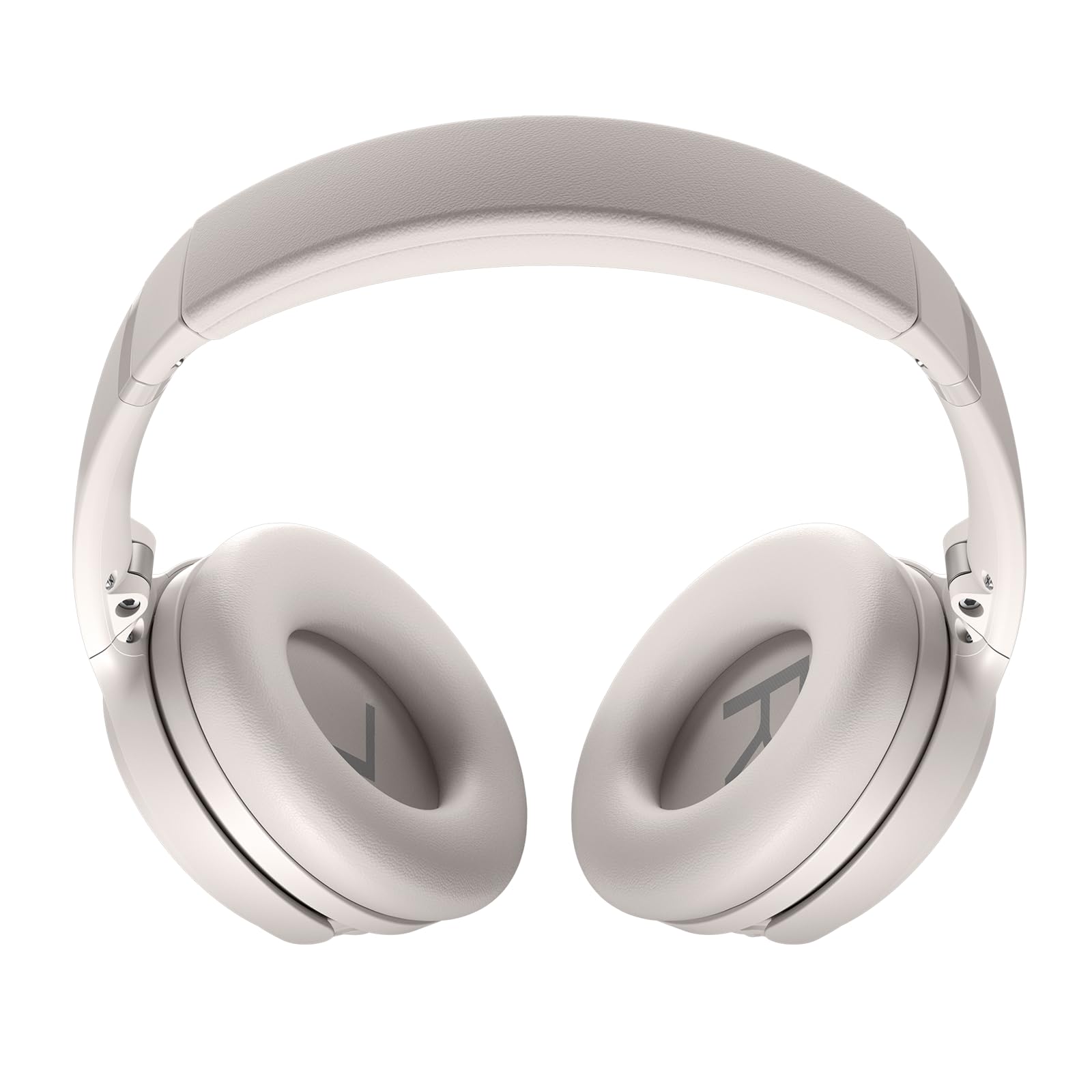 Bose QuietComfort Bluetooth Headphones, Wireless Headphones, Over Ear Noise Cancelling Headphones with Mic, Up To 24 Hours of Battery Life, White Smoke