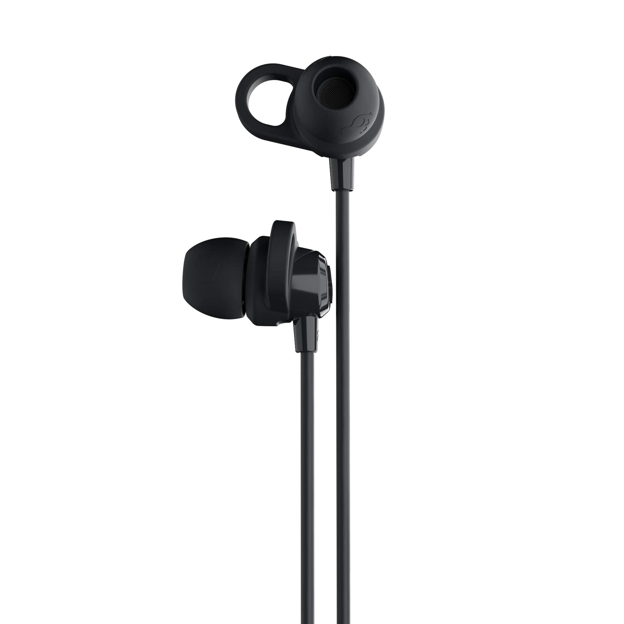 Skullcandy Jib+ In-Ear Wireless Earbuds, 6 Hr Battery, Microphone, Works with iPhone Android and Bluetooth Devices - Black