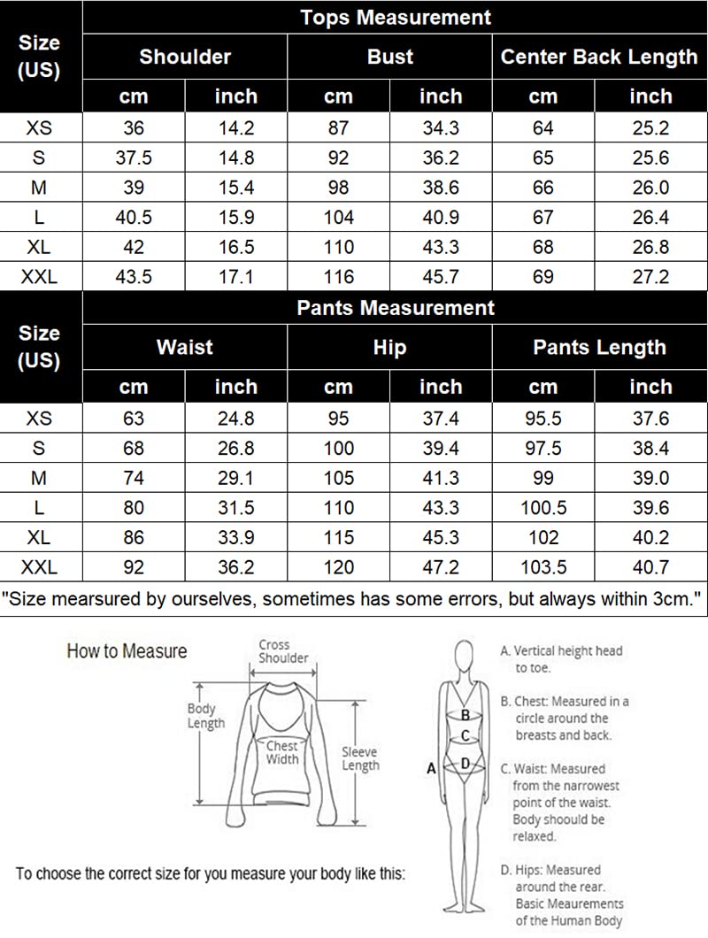 EISHOPEER Cute Pajamas for Women Long Sleeve Top and Pants Pjs Sleepwear with Pockets Black L