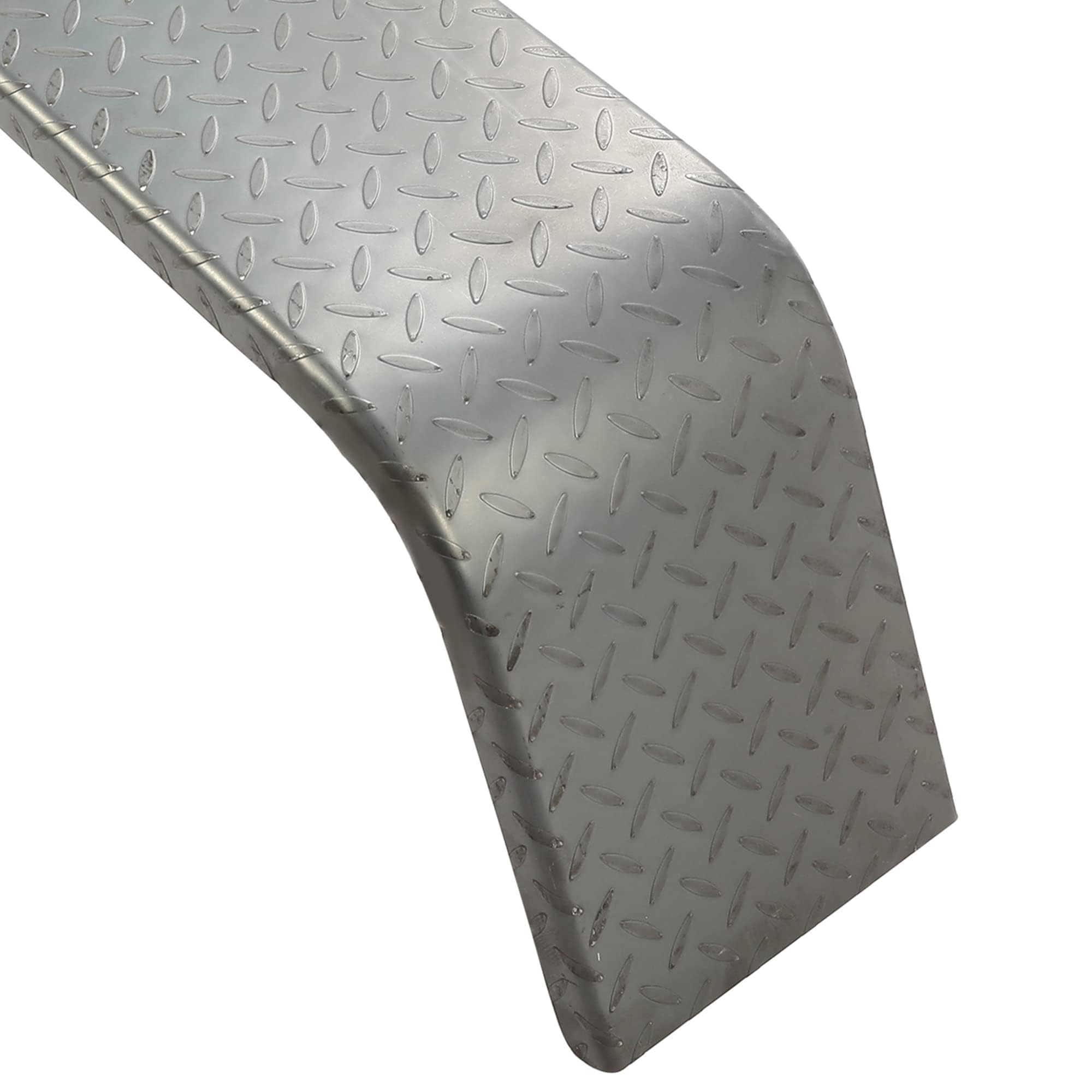 ECOTRIC Steel 14 Gauge Diamond Tread Plate Tandem Axle Trailer Fenders 72-7/8"x10-1/4"x13" (Fit 13"-15" Tires) Landscape Trailer Cargo Trailer Car Hauler Trailer Utility Trailer - 2 Pcs