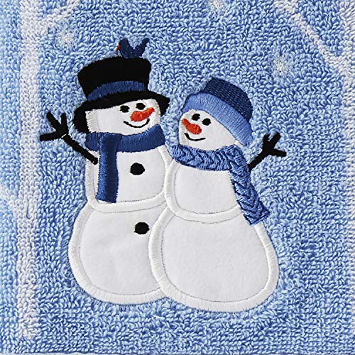 SKL Home Winter Friends Hand Towel Set, Blue