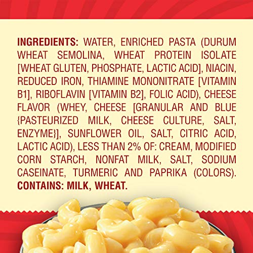 Chef Boyardee Mac & Cheese, Microwave Food, Microwaveable Bowl, 7.5 Oz (Pack of 12)