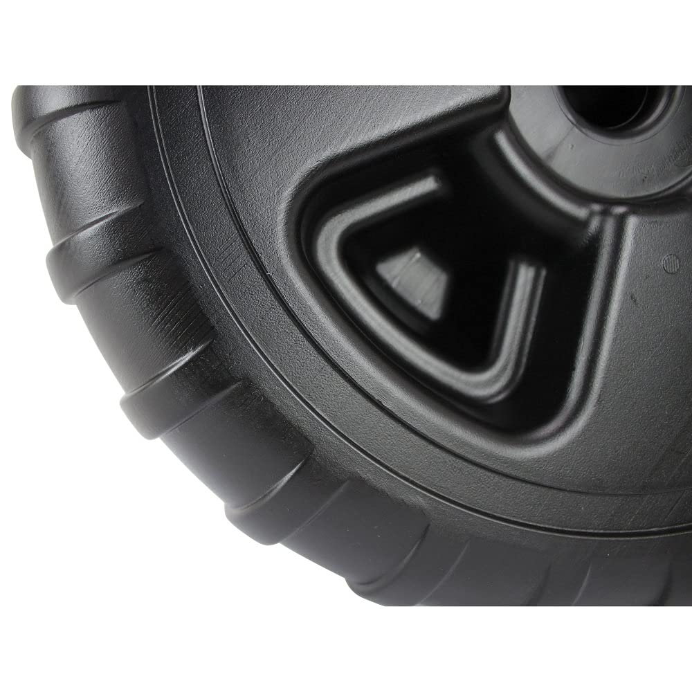 Extreme Max 3005.3729 Heavy-Duty Plastic Roll-In Dock/Boat Lift Wheel - 24", Black