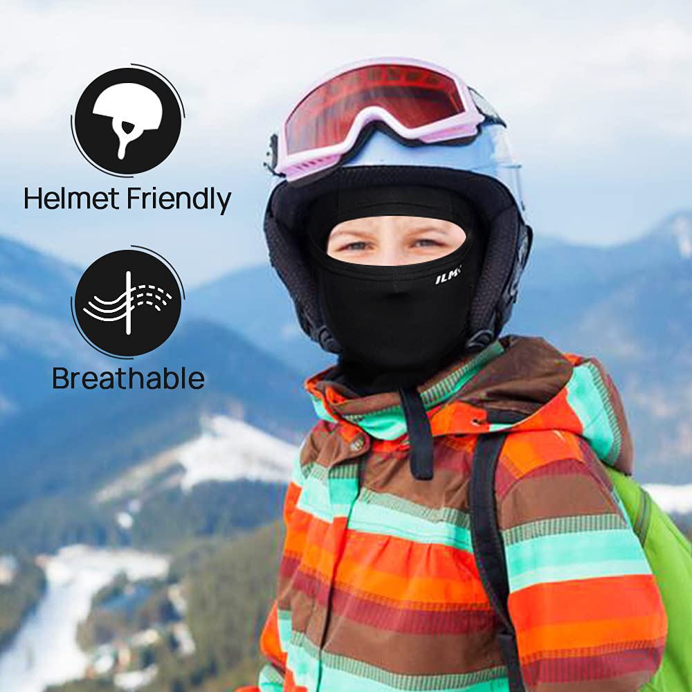 ILM Cycling Balaclava Full Face Mask Youth Size for Ski Skateboard Dirtbike