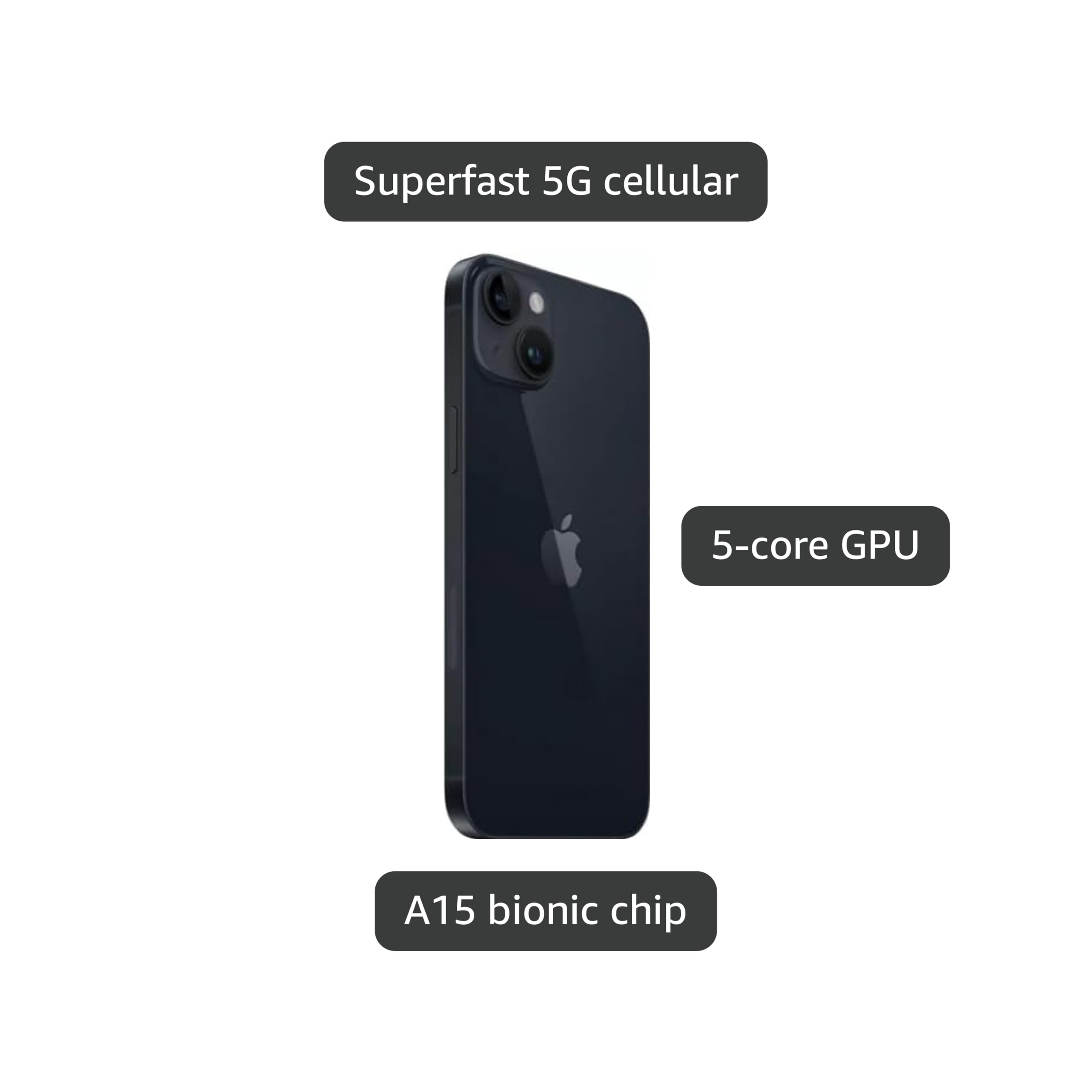 Apple iPhone 14 Plus (Renewed), 128GB, Midnight for T-Mobile